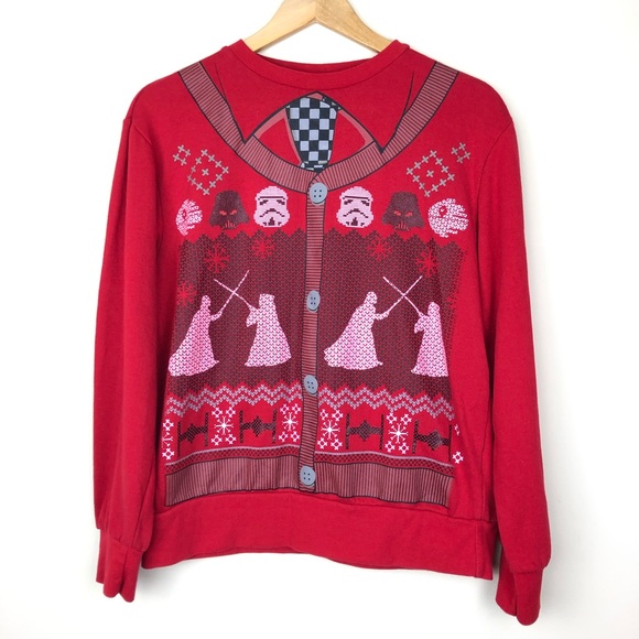 Star Wars Darth Vader Jedi Christmas Sweatshirt - Picture 10 of 10